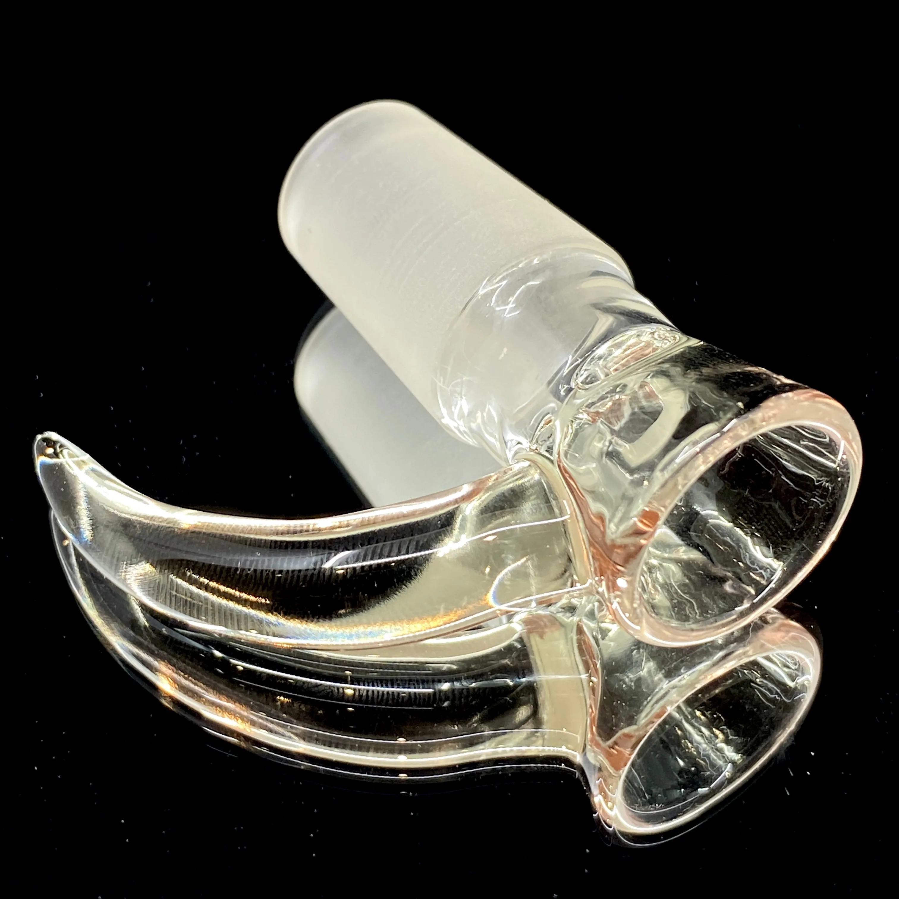 DC Glass Arts Horn Handle 18mm 4-Hole Slide