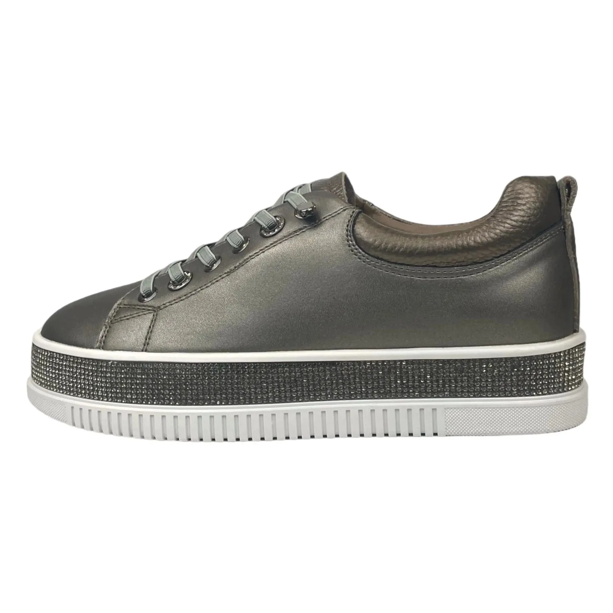 Diamante sneaker pewter