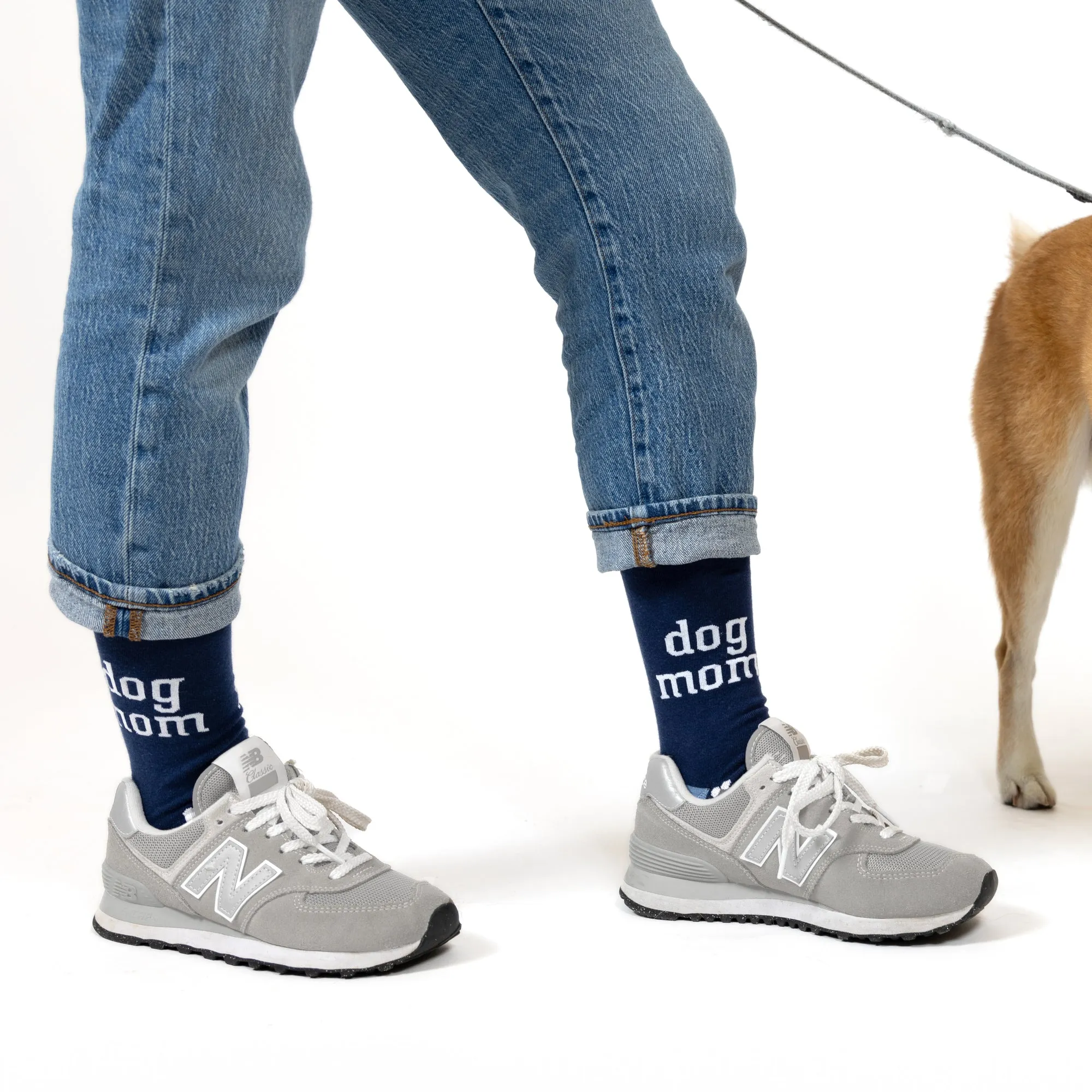 Dog Mom Ladies Crew Socks