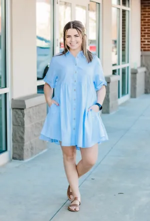Dressed for Spring in Blue