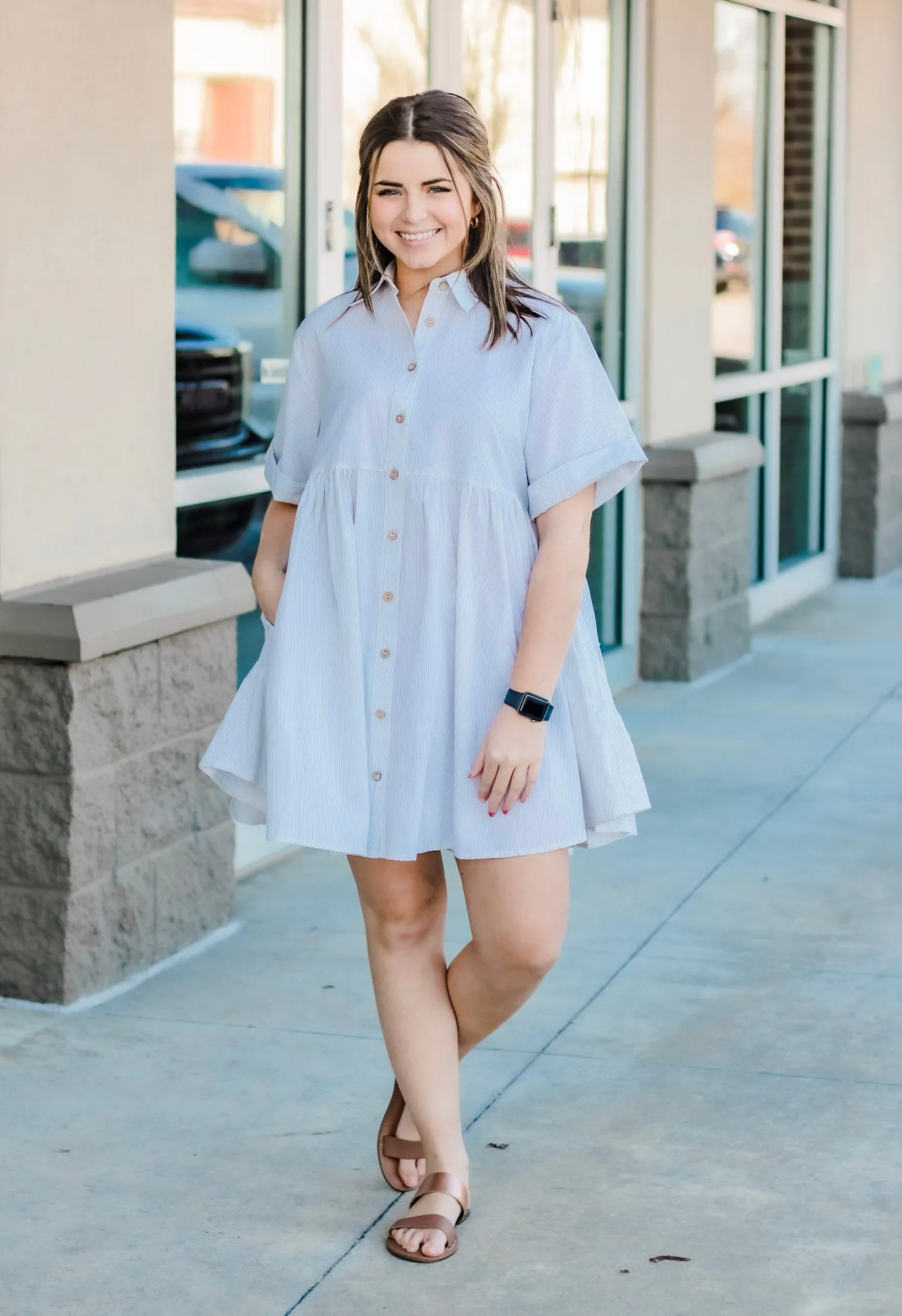 Dressed for Spring in Khaki