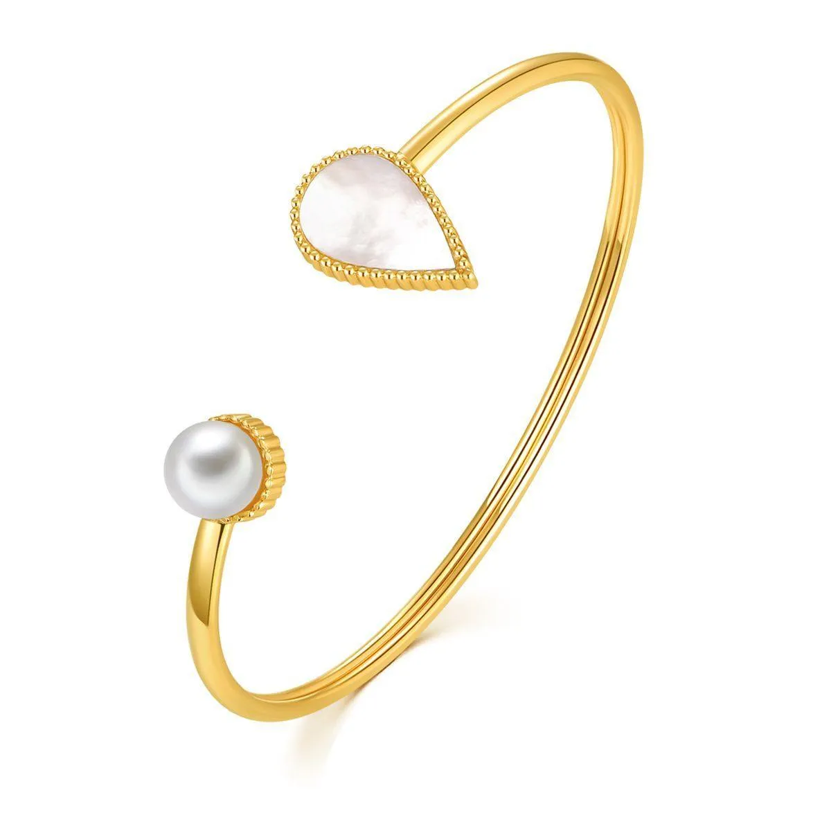 Drop / Set Pearl Gold
