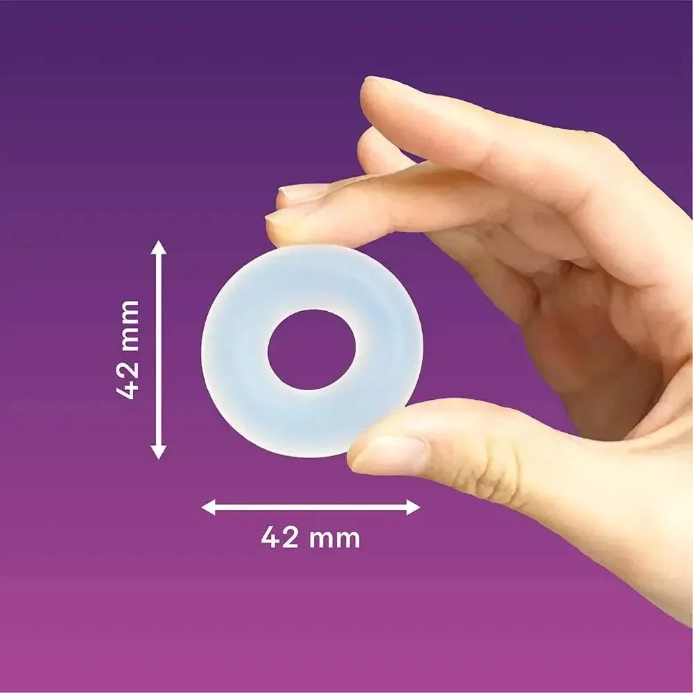Durex Silicone Clear Super Stretchy Classic Cock Ring