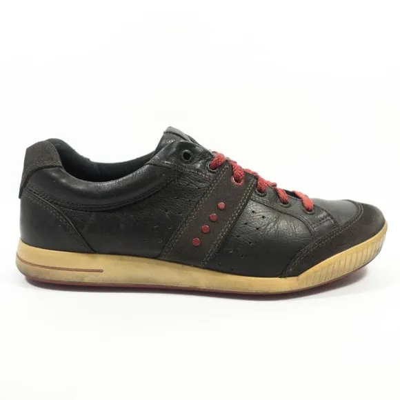 Ecco Street Premiere Leather Spikeless Golf Shoes - Men's Size 41 EU / 7-7.5 US