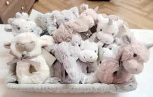 Elegant Baby Plush Rattle