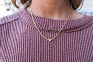 Elegant Charmer Gold Chain Necklace