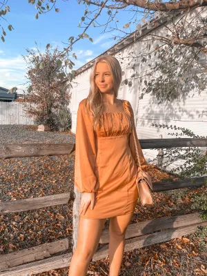 Elegant Escape Satin Dress
