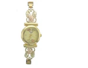Elegant Foliage - Black Hills Gold Ladies Watch
