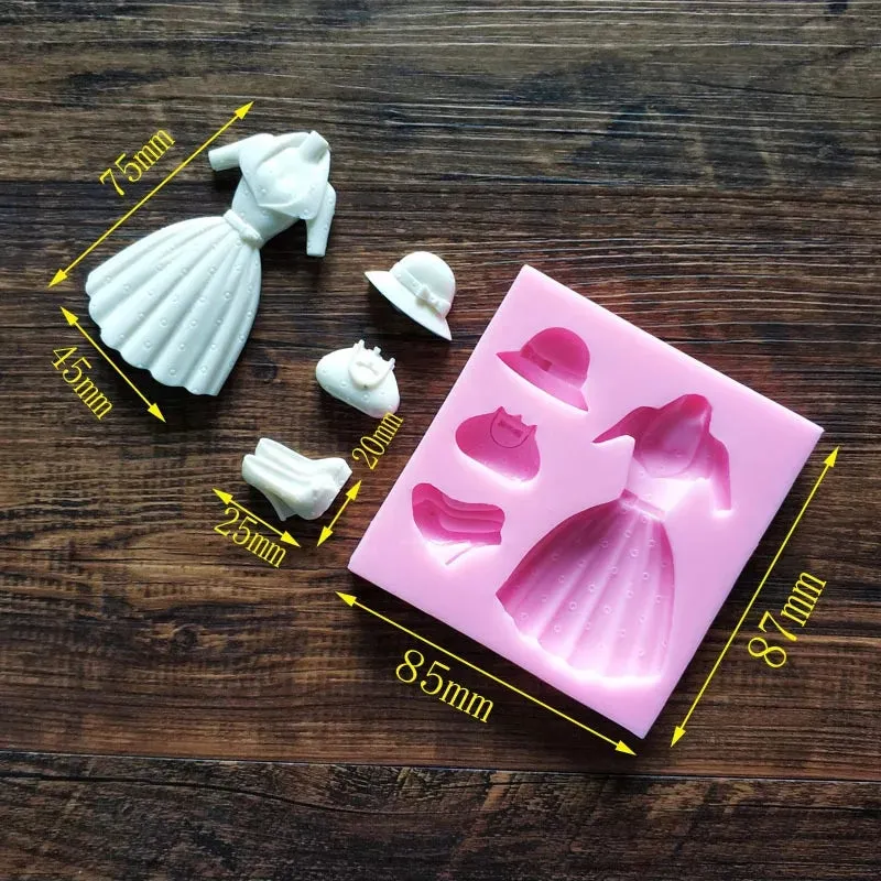 ELEGANT LADY OUTFIT MOULD