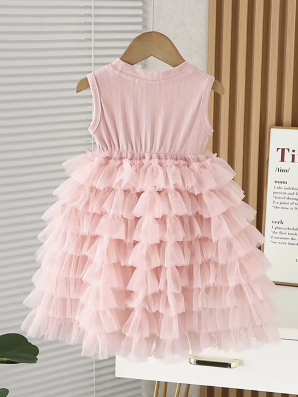Elegant Ruffle Bow Tutu Dress