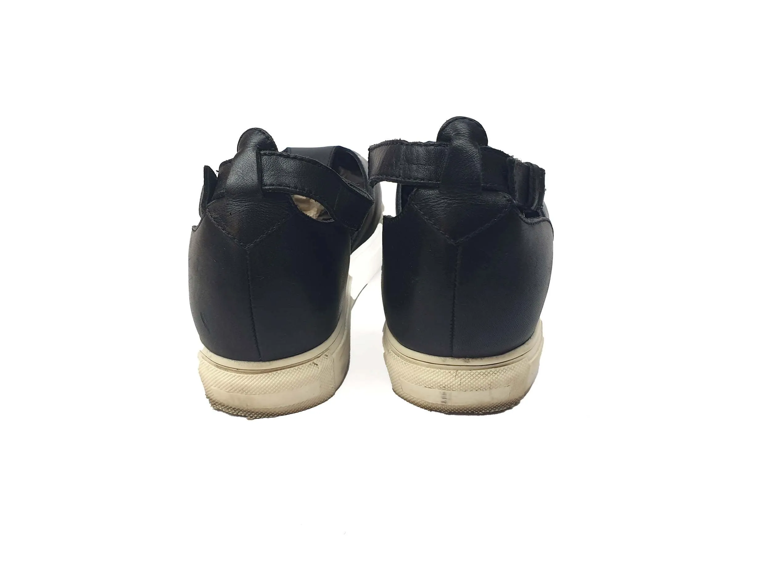 Elk black tee bar style shoes size 37