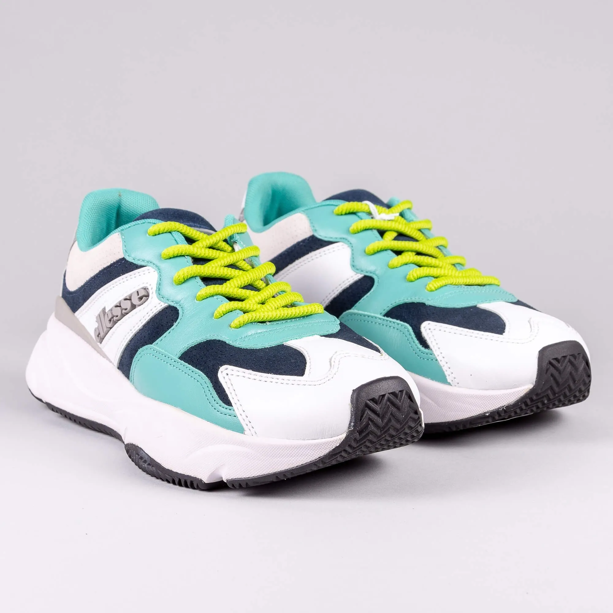 Ellesse Aurano Leather Sea Blue/White