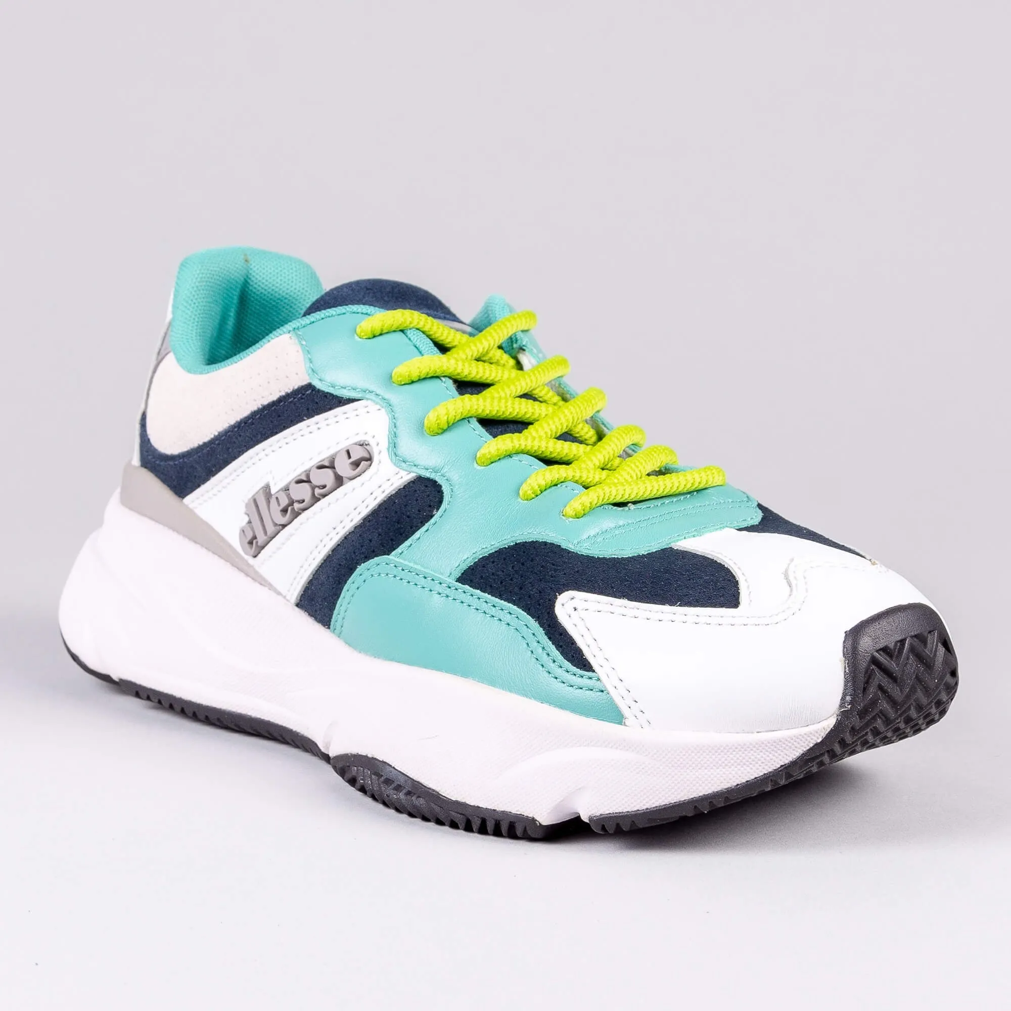 Ellesse Aurano Leather Sea Blue/White