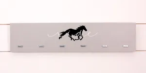 Equestrian Ribbon Holder - Ride with Horse Silhouette - Horseback Riding - Horse Show