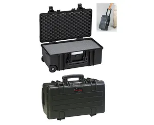 EXPLORER CASE, 5122 B WATERPROOF CASE, BLACK WITH PRE-CUBED FOAM