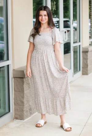 Field of Flowers Midi Dress