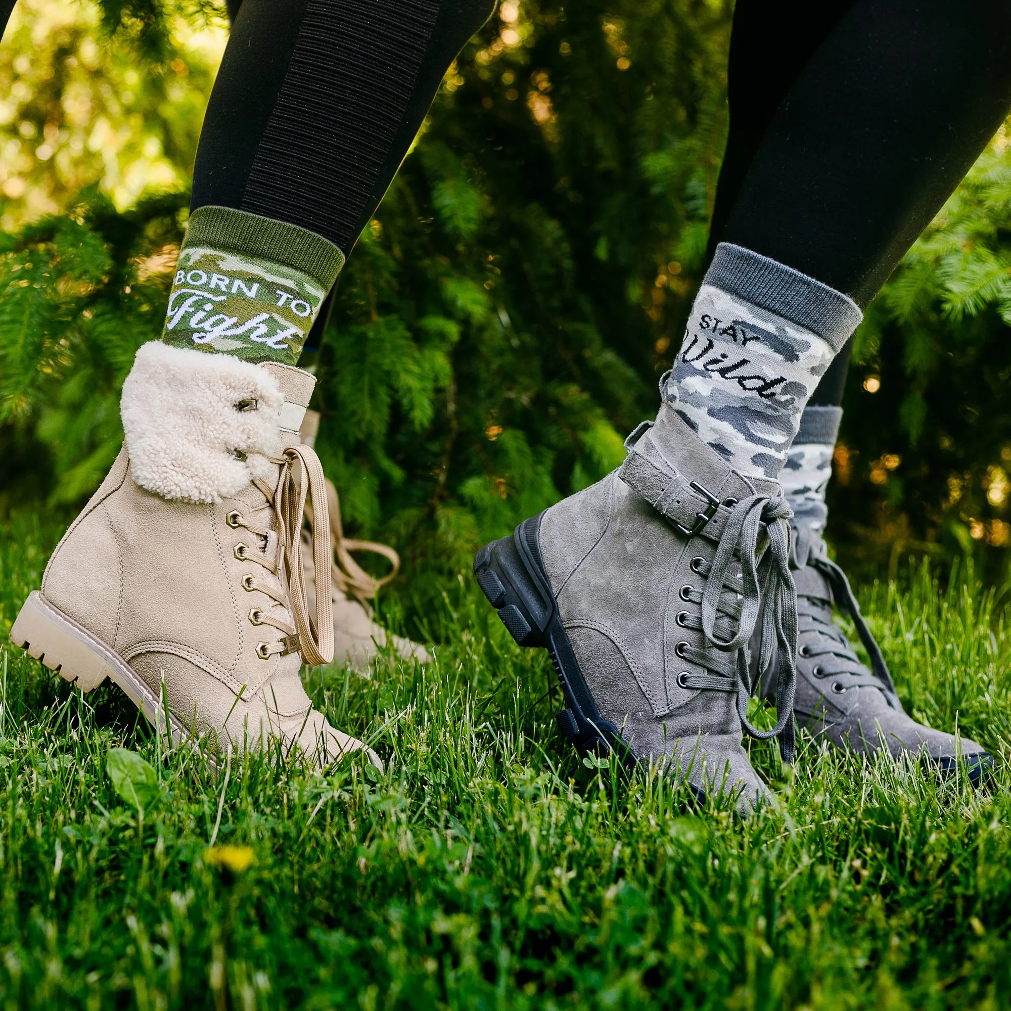 Fight Cotton Blend Sock