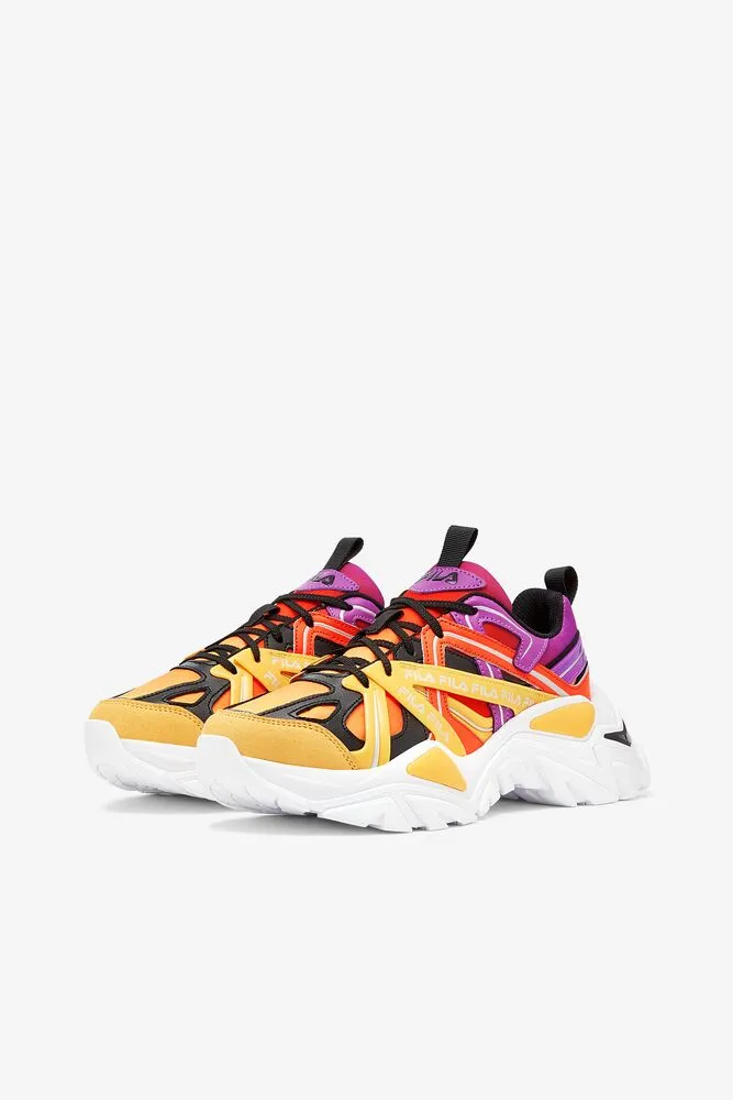 Fila Women's Electrove 2 5RM01534 -028 Black/Electric Purple/Mandarin Red
