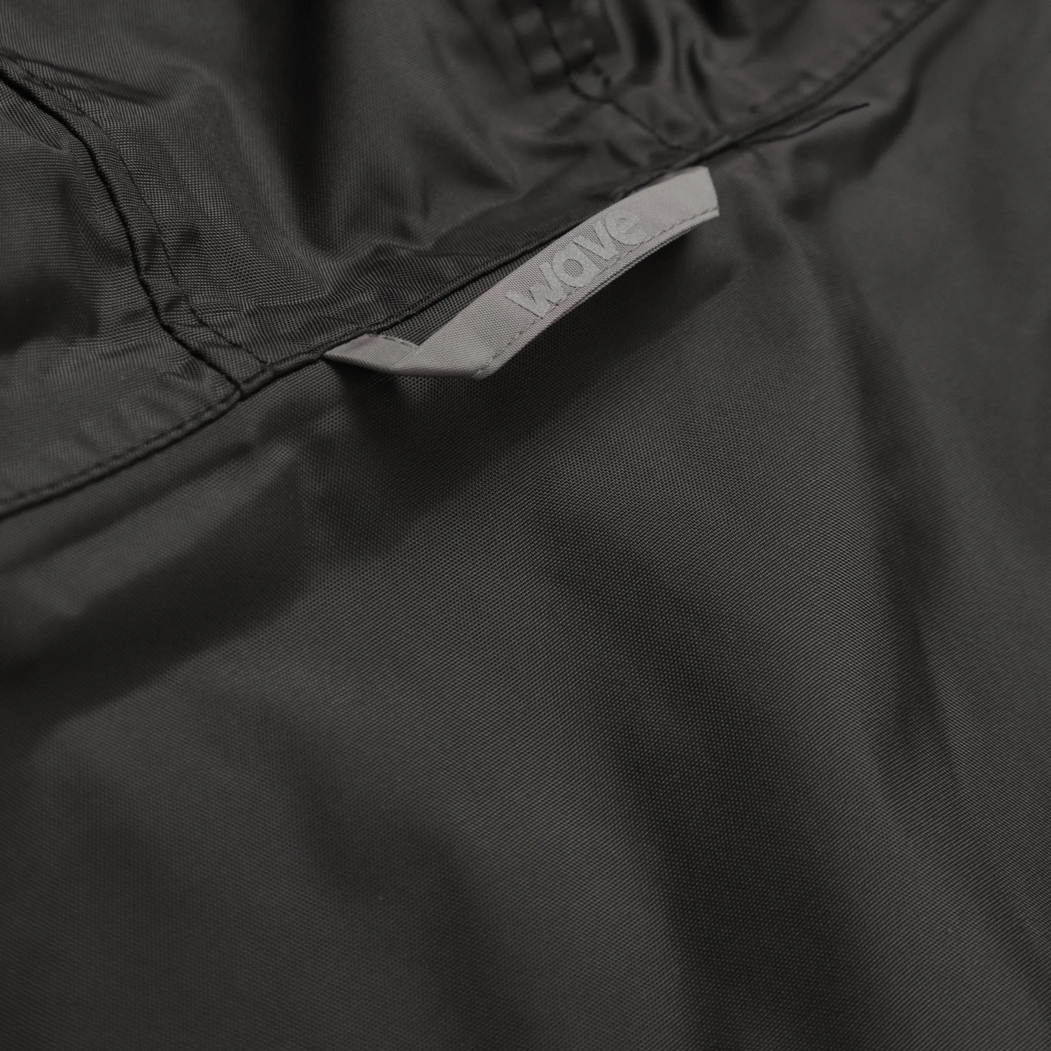 Fleece-Lined Waterproof Changing Robe | Waterproof & Windproof | Unisex | Black & Grey