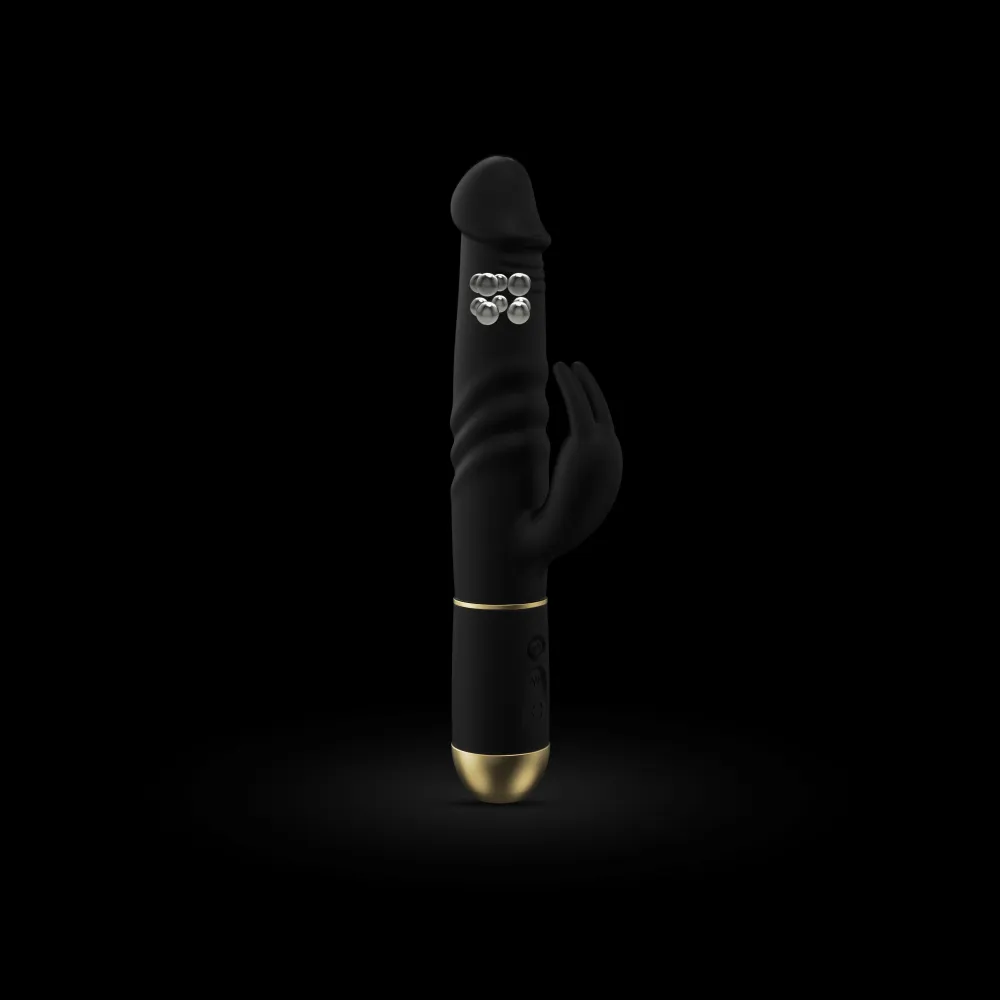 Furious Rabbit 2.0 In Black & Gold - DORCEL