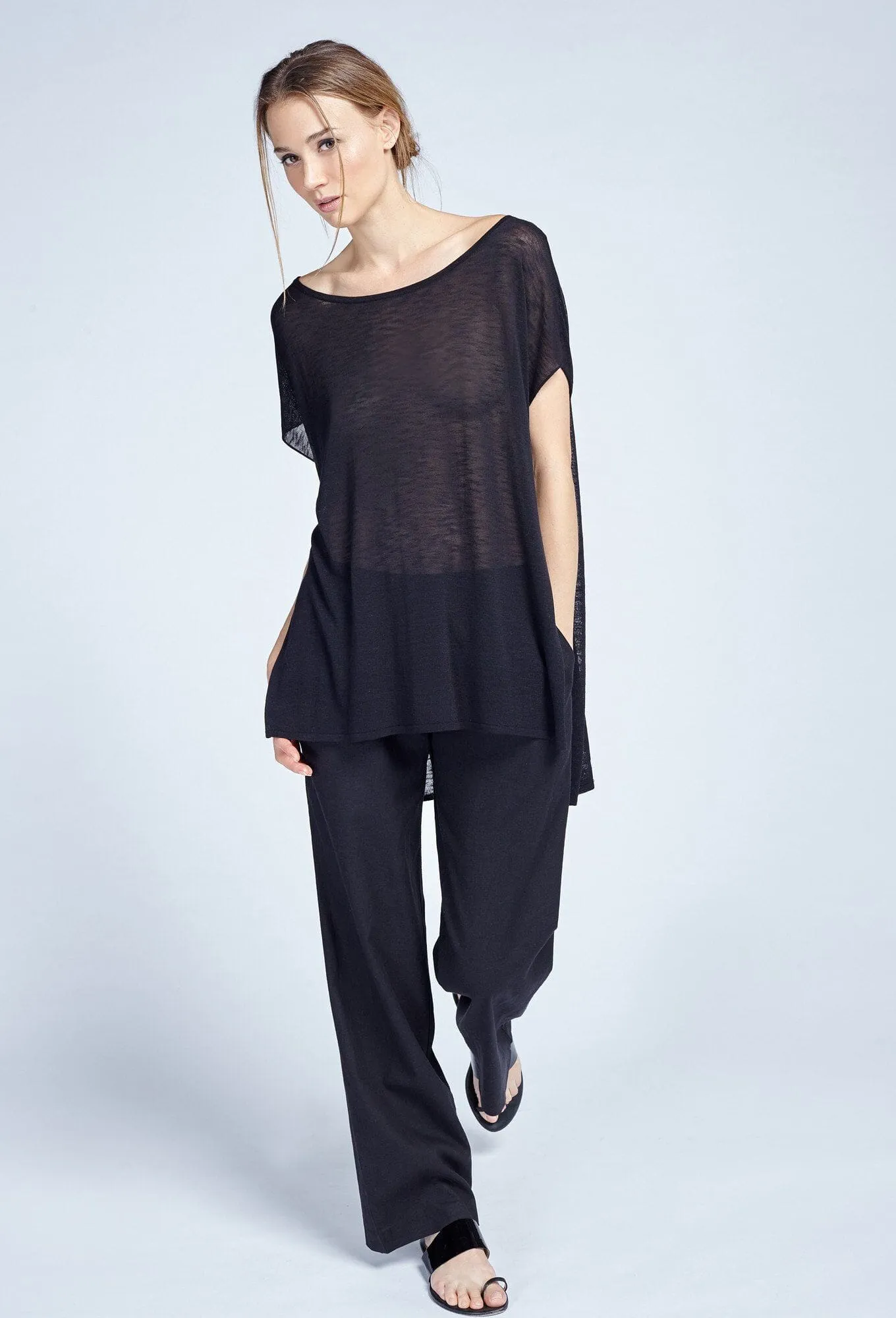 Gauzy Poncho