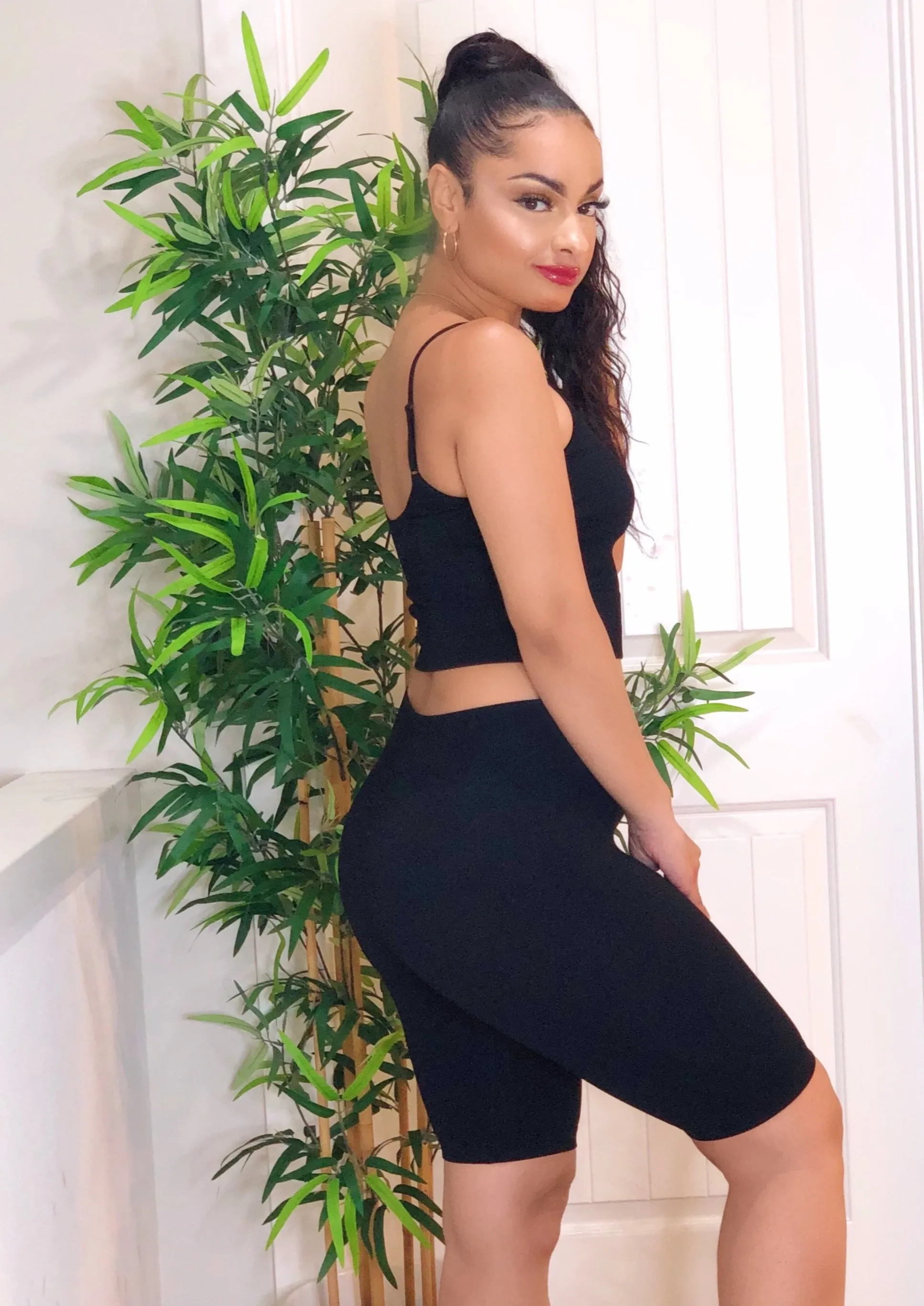 Go Getter Biker Shorts (Black)