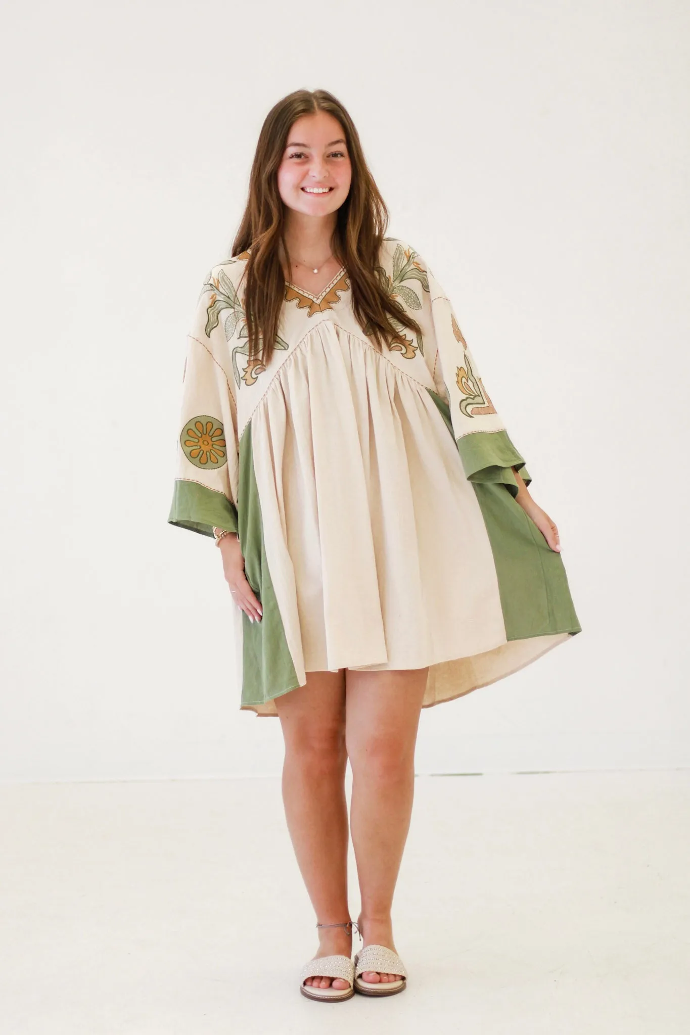 Golden Hour Babydoll Dress