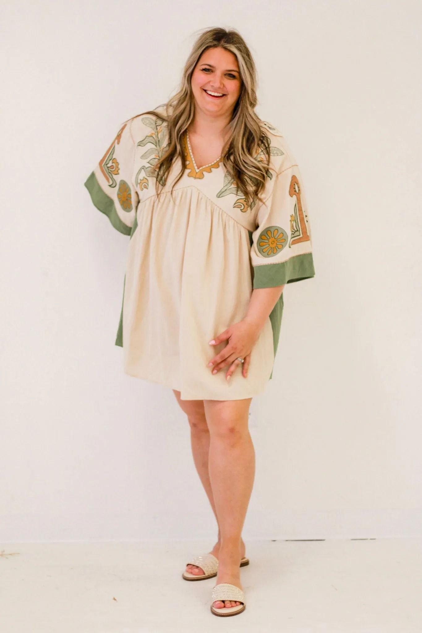 Golden Hour Babydoll Dress