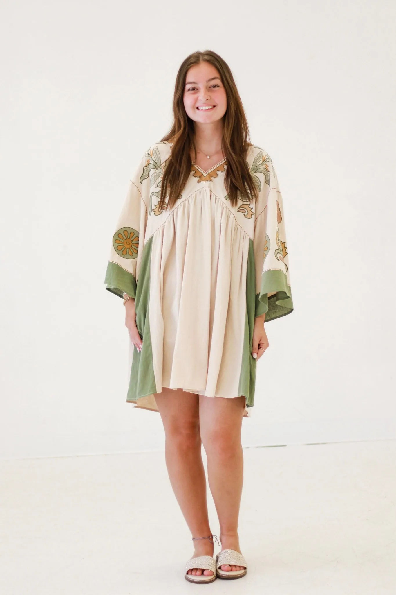Golden Hour Babydoll Dress