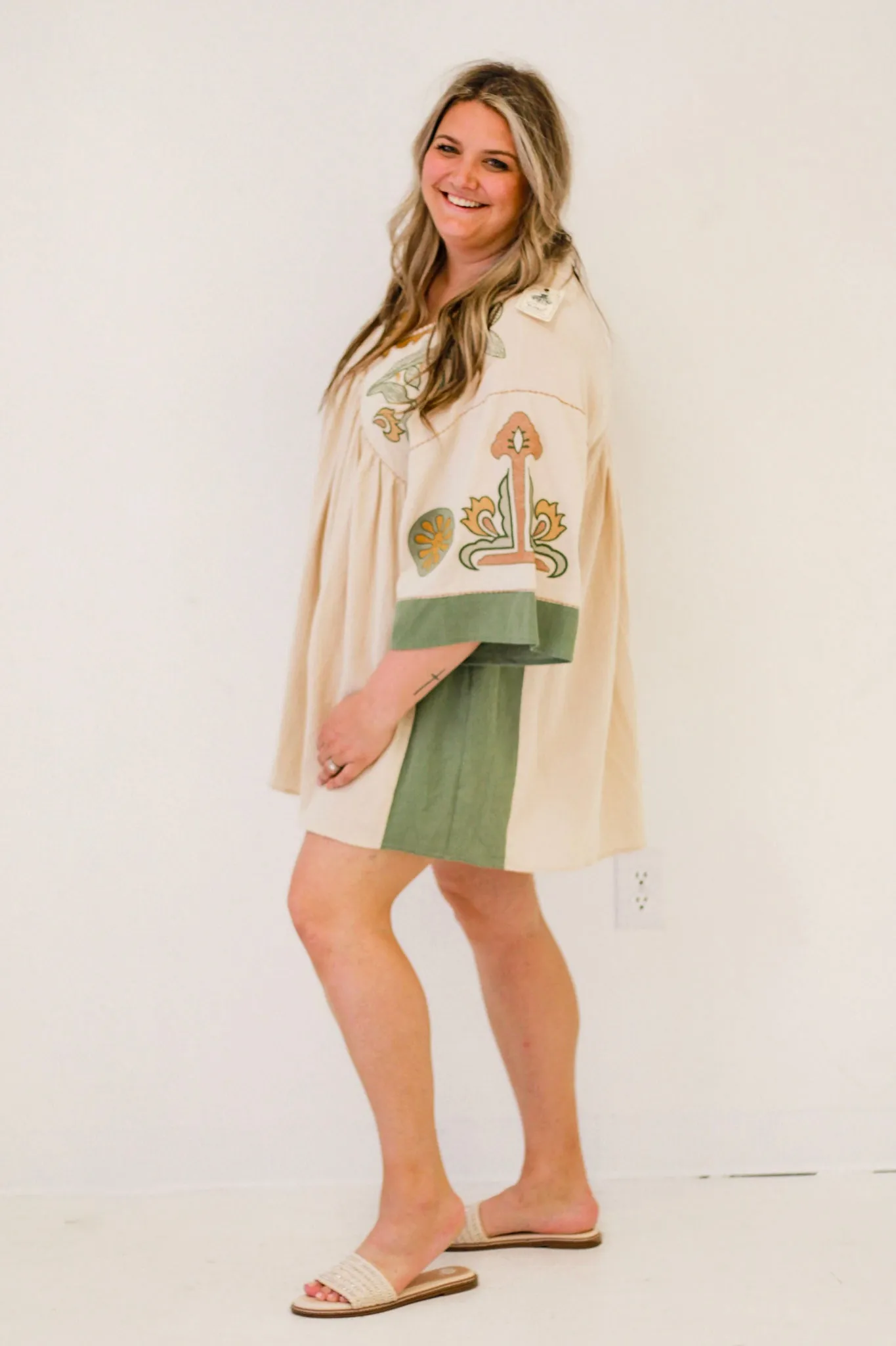 Golden Hour Babydoll Dress