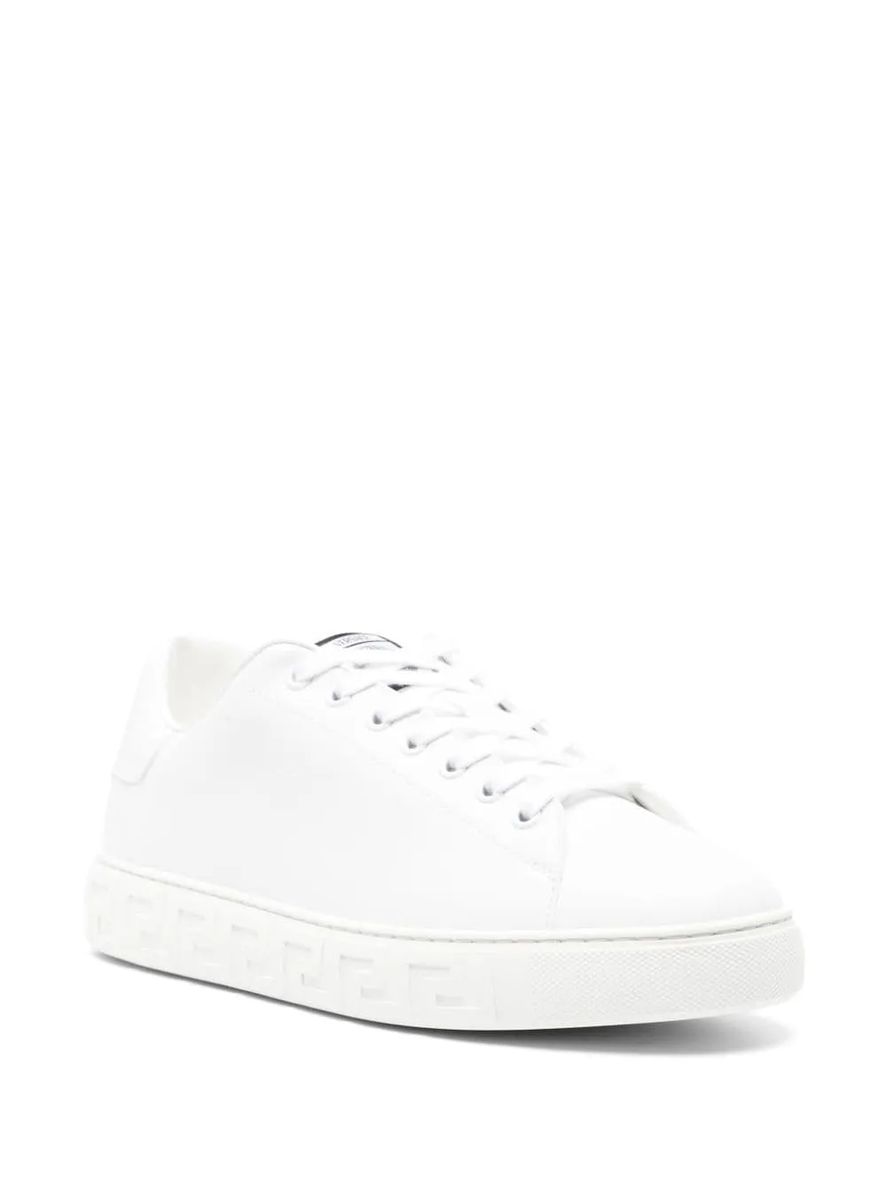 Greca leather sneakers