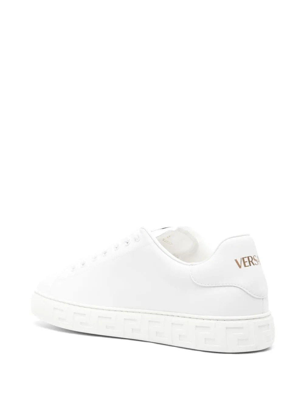 Greca leather sneakers