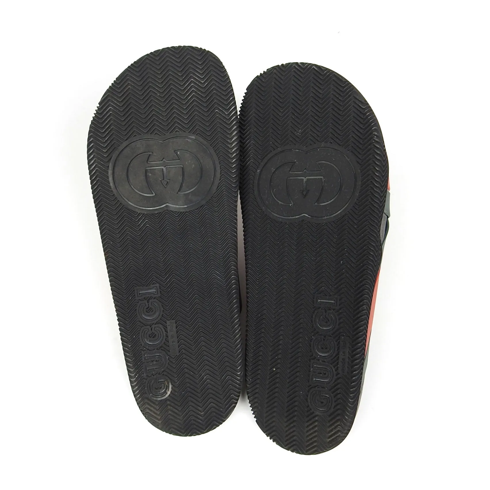 Gucci Web Pool Slides Size 10