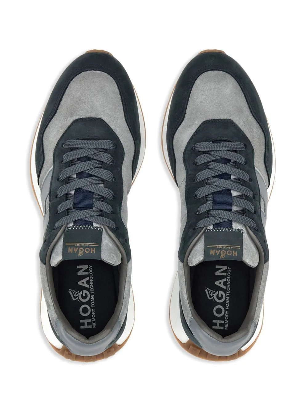H601 leather sneakers