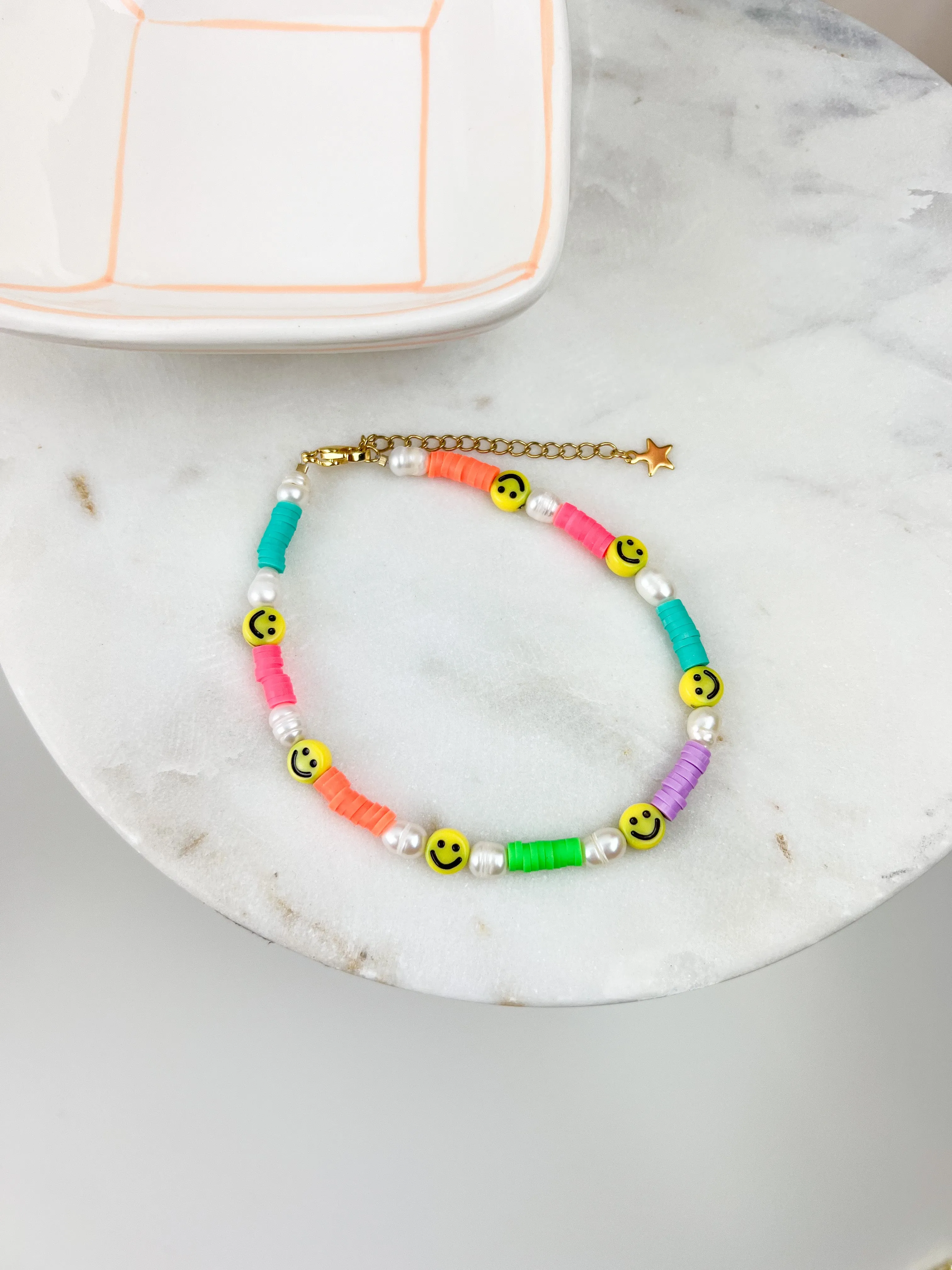 Happy Happy Anklet [Waterproof]