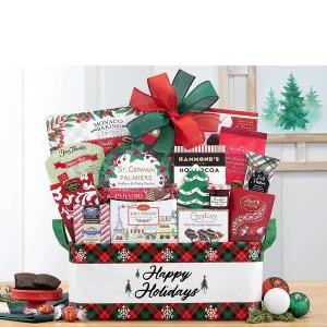 Happy Holidays Gift Basket