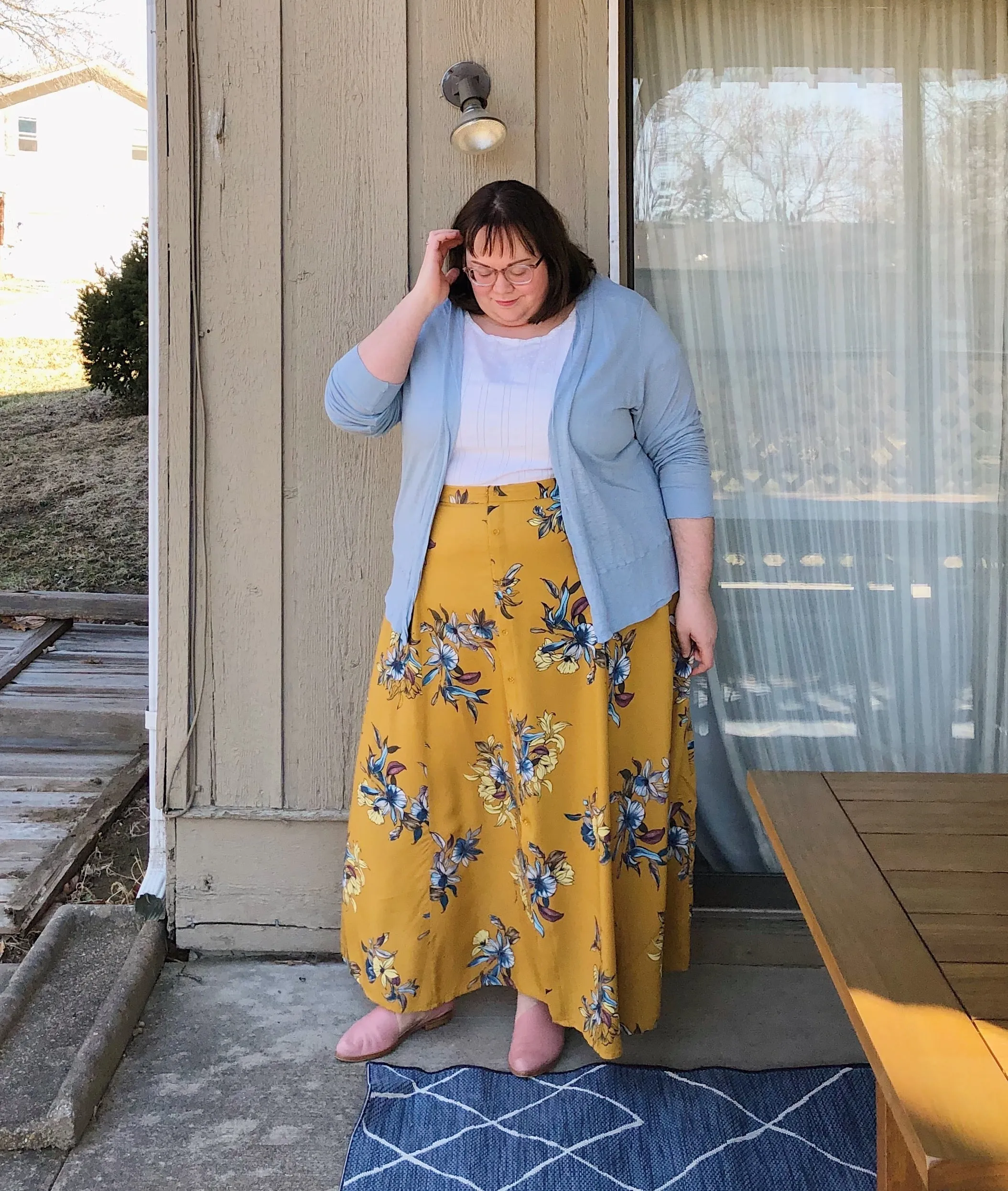 Holyoke Maxi Dress & Skirt 12-32 printed pattern