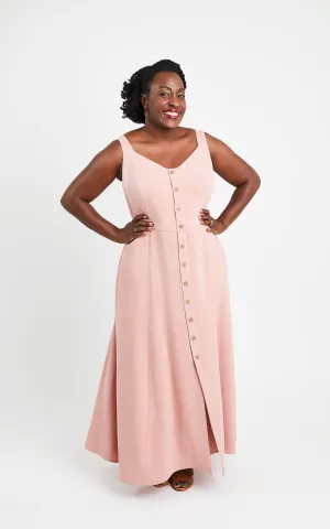 Holyoke Maxi Dress & Skirt 12-32 printed pattern