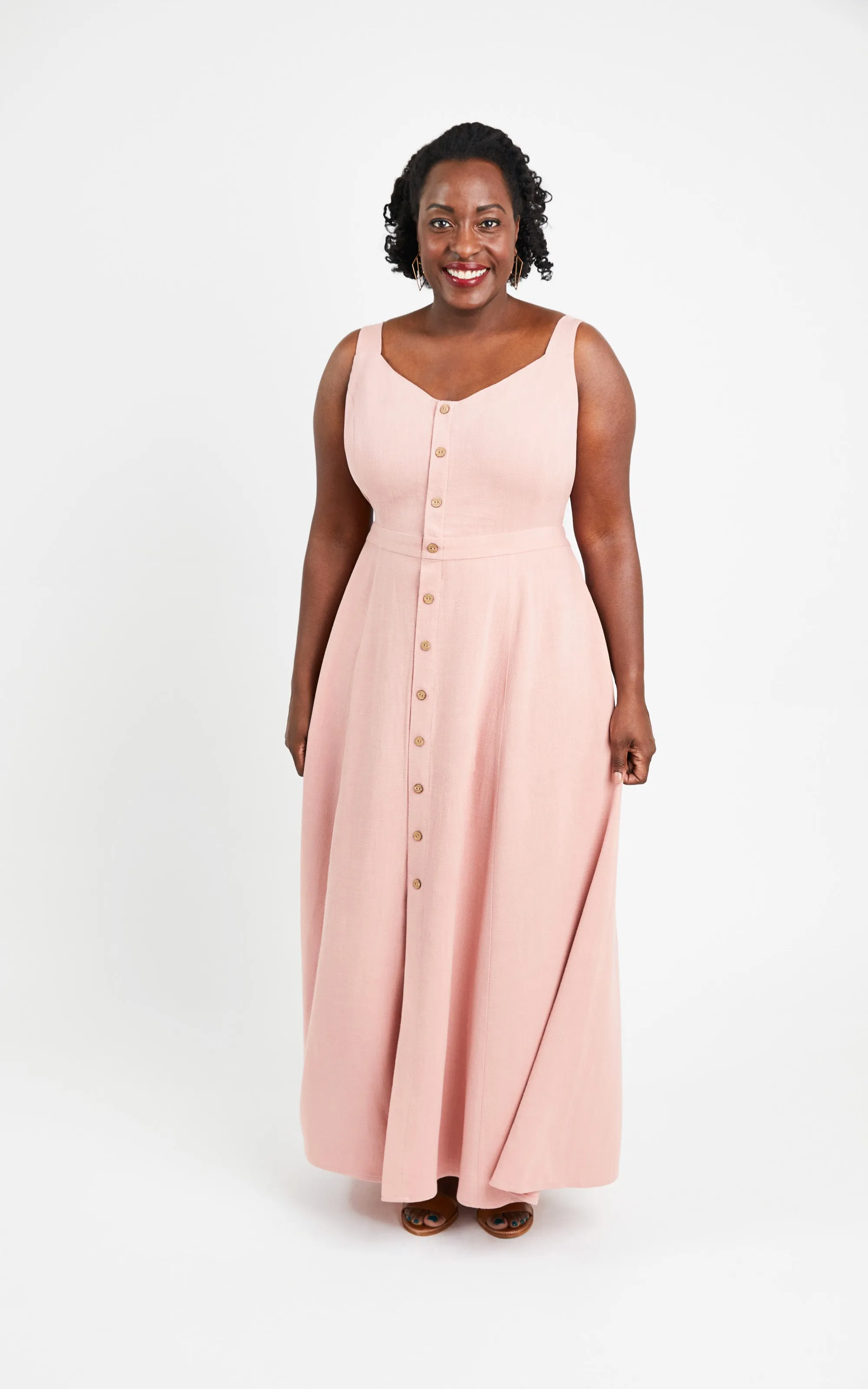 Holyoke Maxi Dress & Skirt 12-32 printed pattern