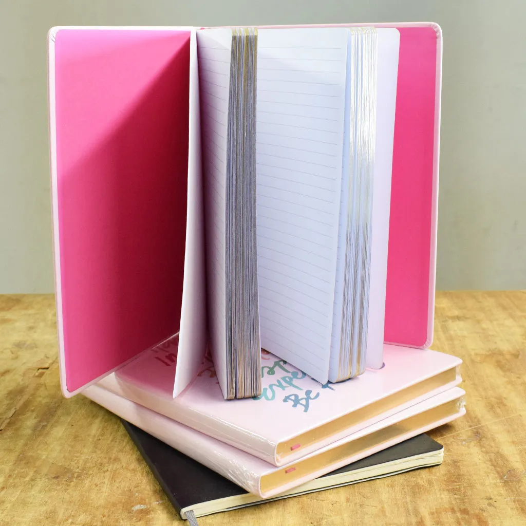 Inspirational Word Script Journal