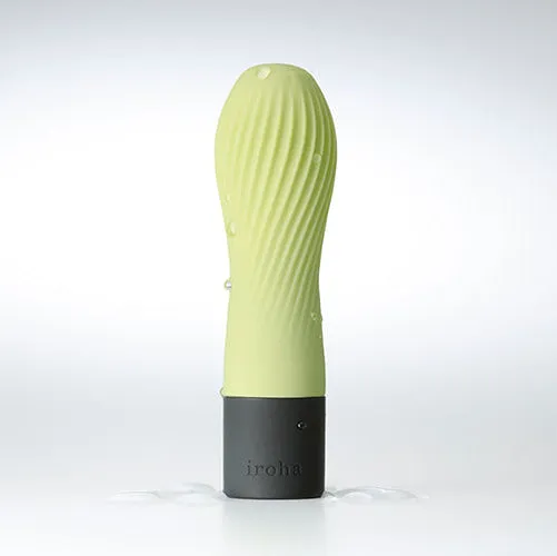 Iroha Zen Matcha Waterproof Silicone Mini Vibrator - Green