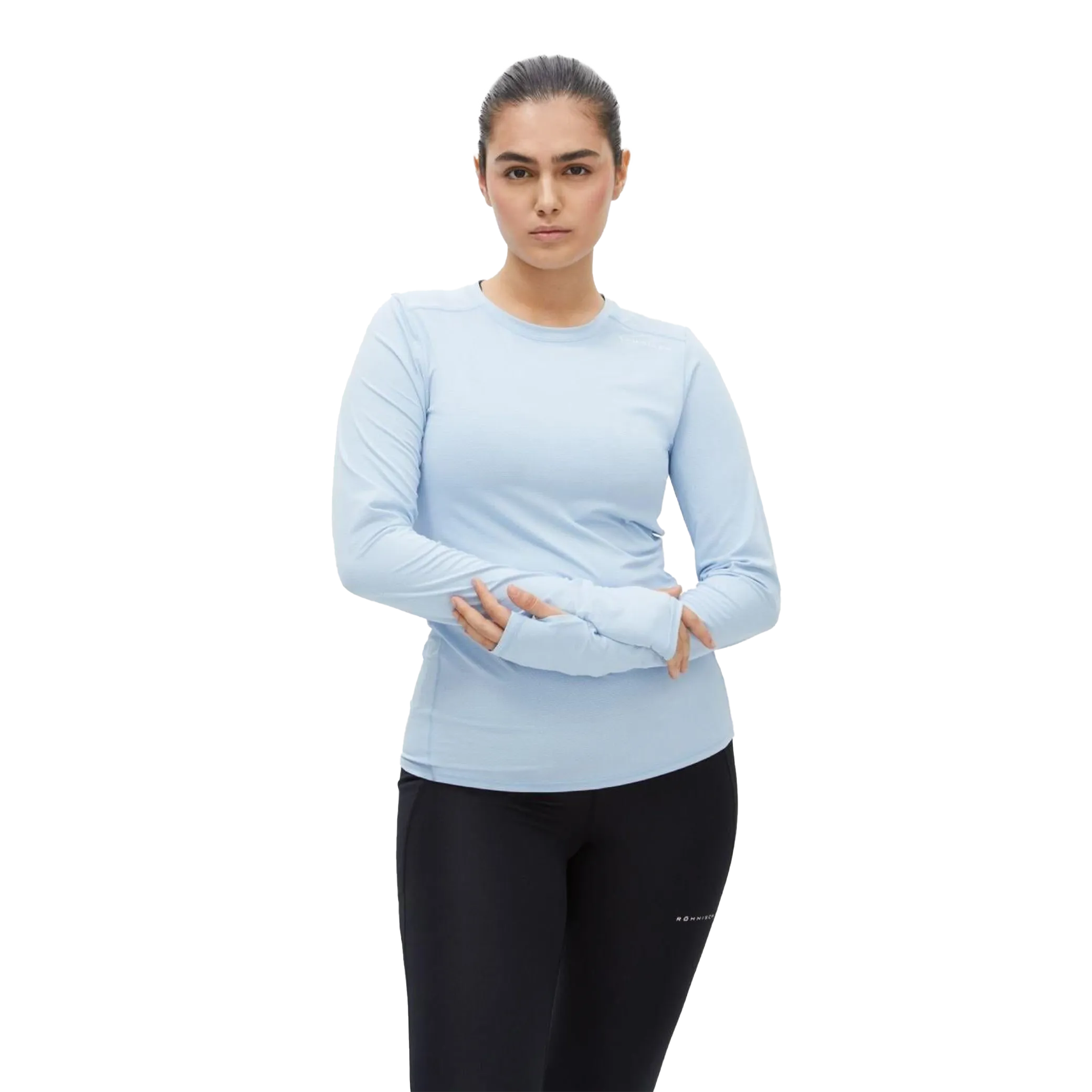 Jacquard Long Sleeve Tee