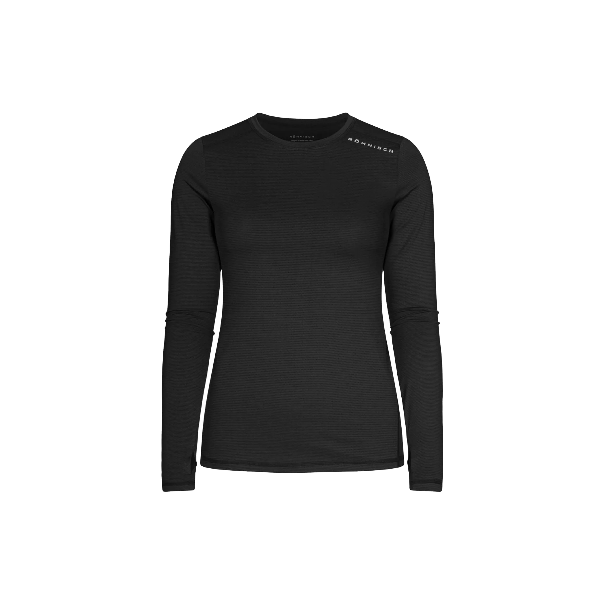 Jacquard Long Sleeve Tee