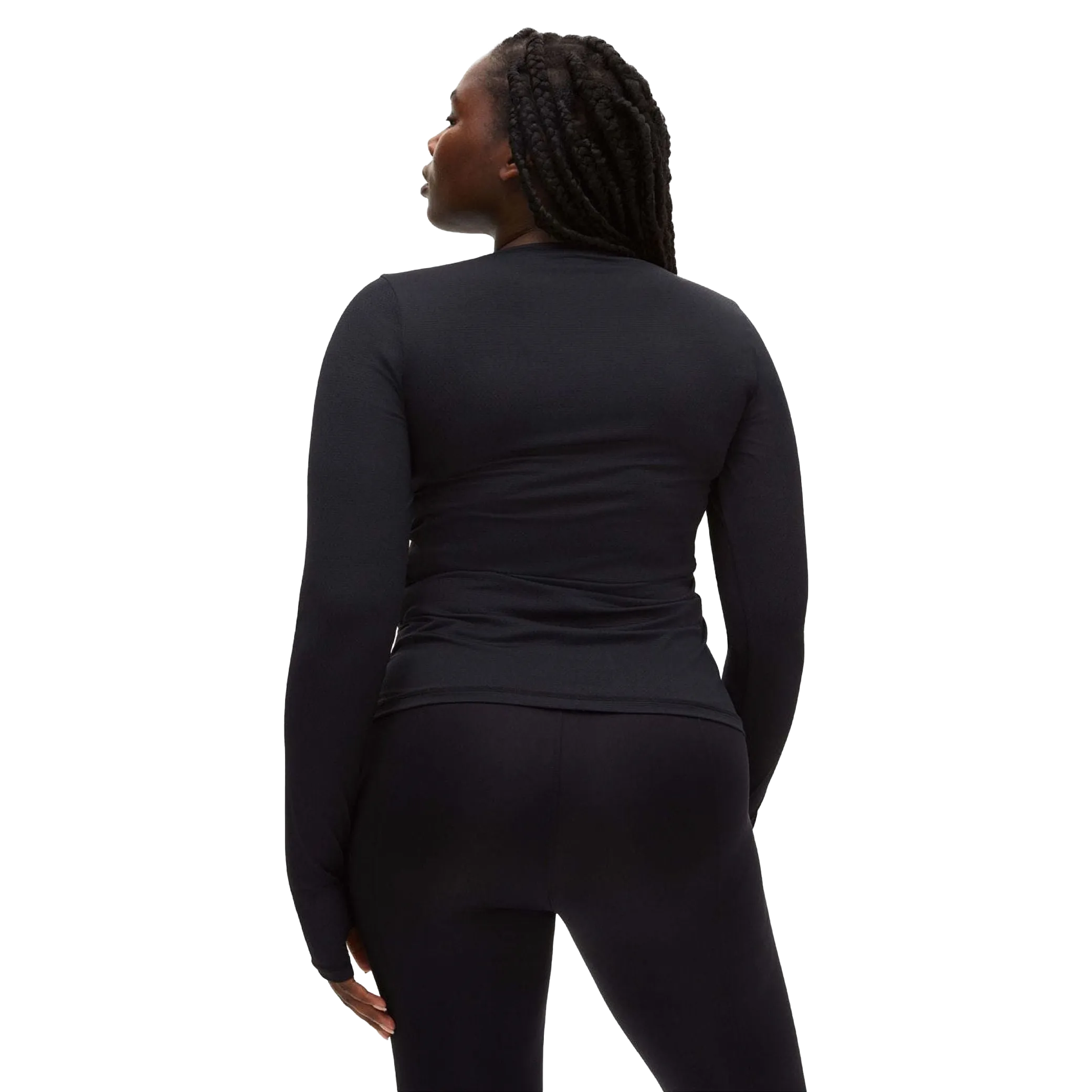 Jacquard Long Sleeve Tee