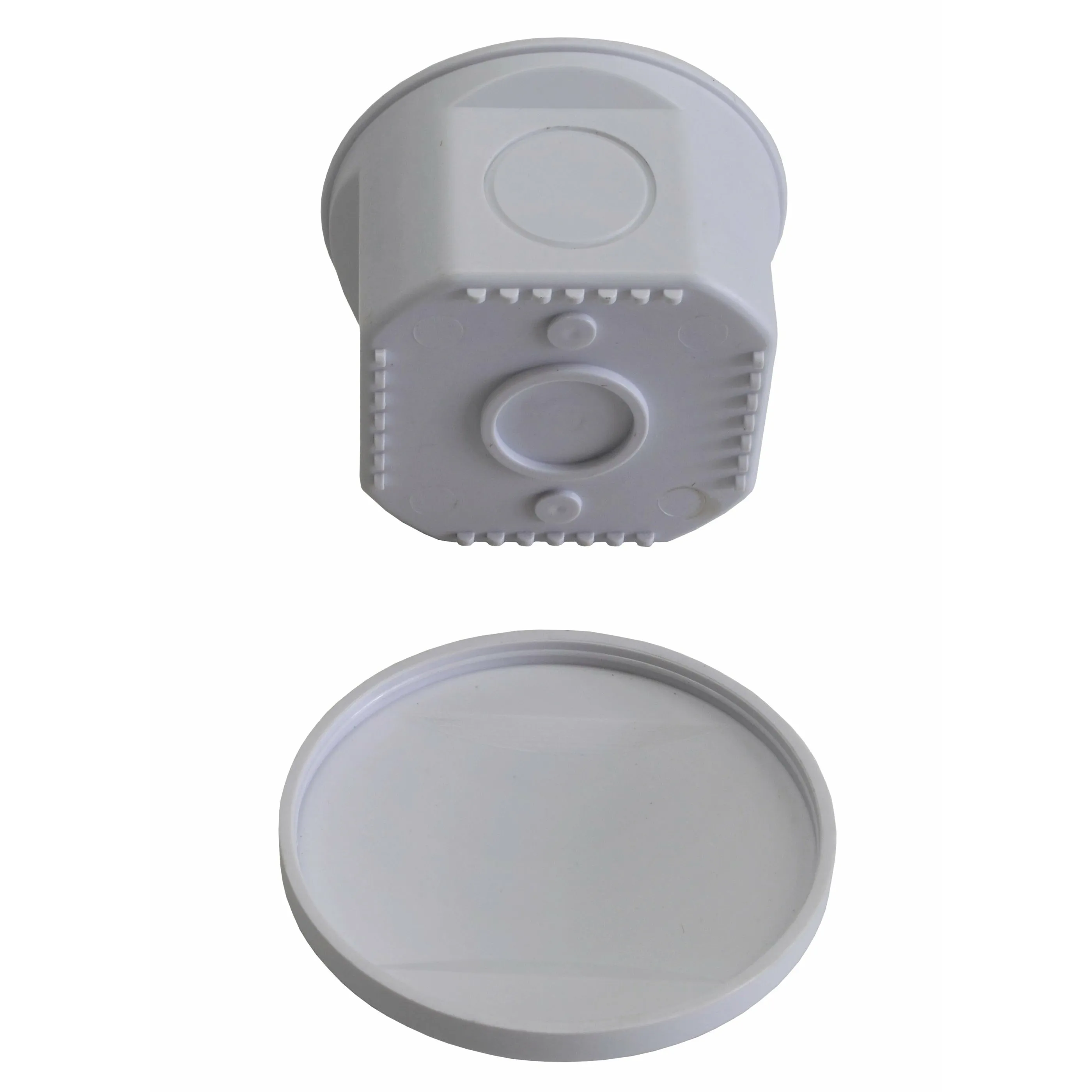 Junction box, WITHOUT GROMMET, ABS  Size 2