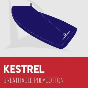 Kestrel Boat Cover - Boom Up - Breathable Polycotton