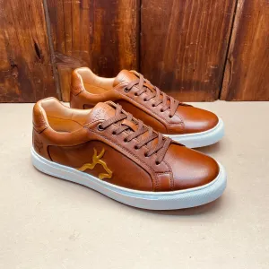 Kingsley Heath Nguni Luxe Sneaker - Tan