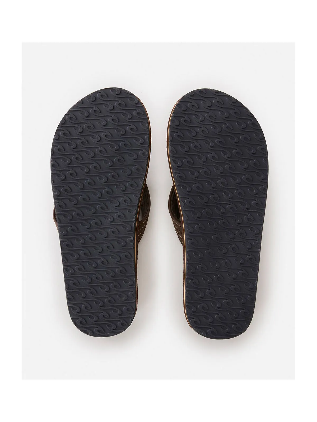Klapki RIP CURL Revival Leather Open Toe brązowy