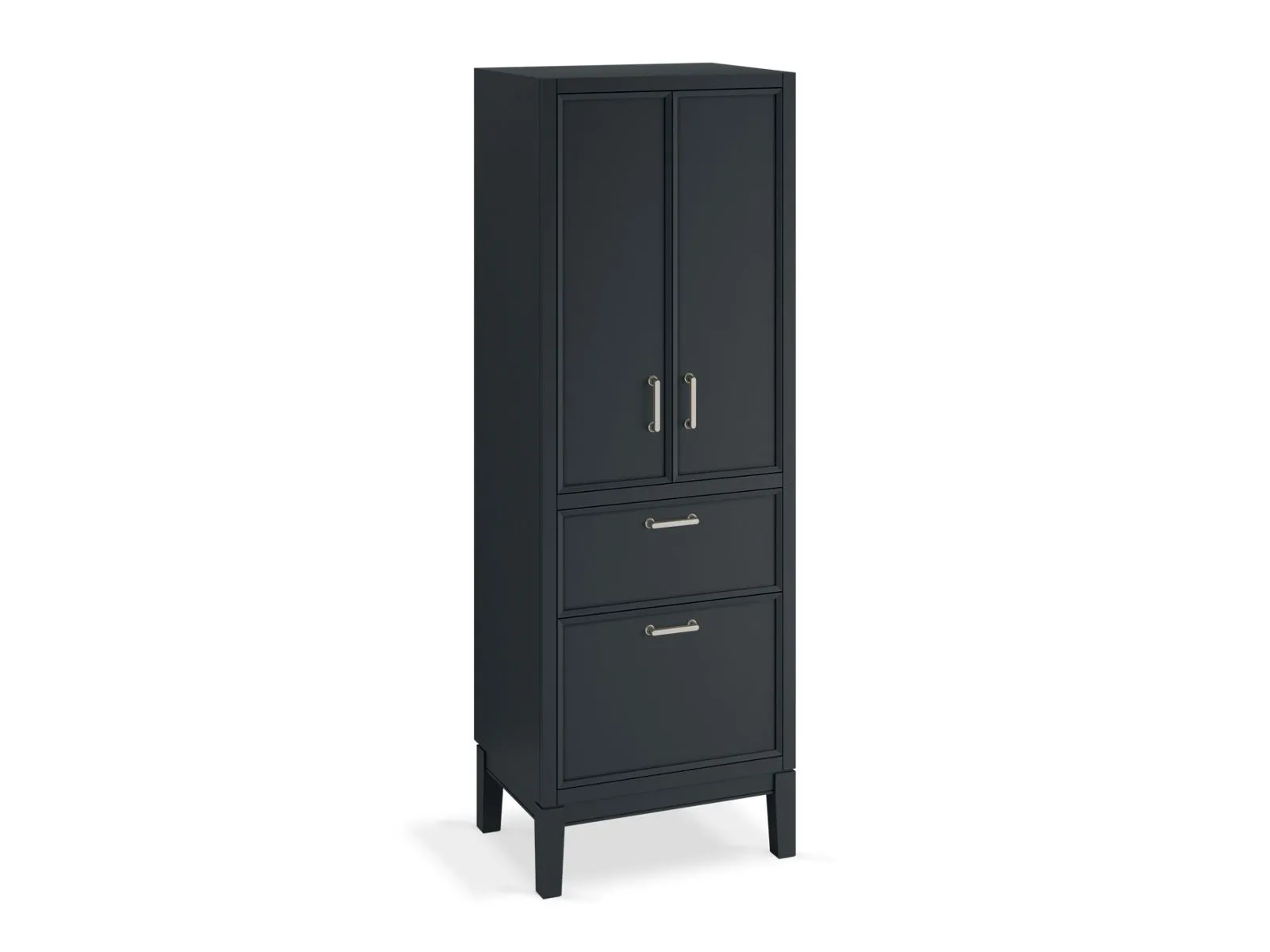 KOHLER K-33582-ASB Winnow 24" x 70" linen tower