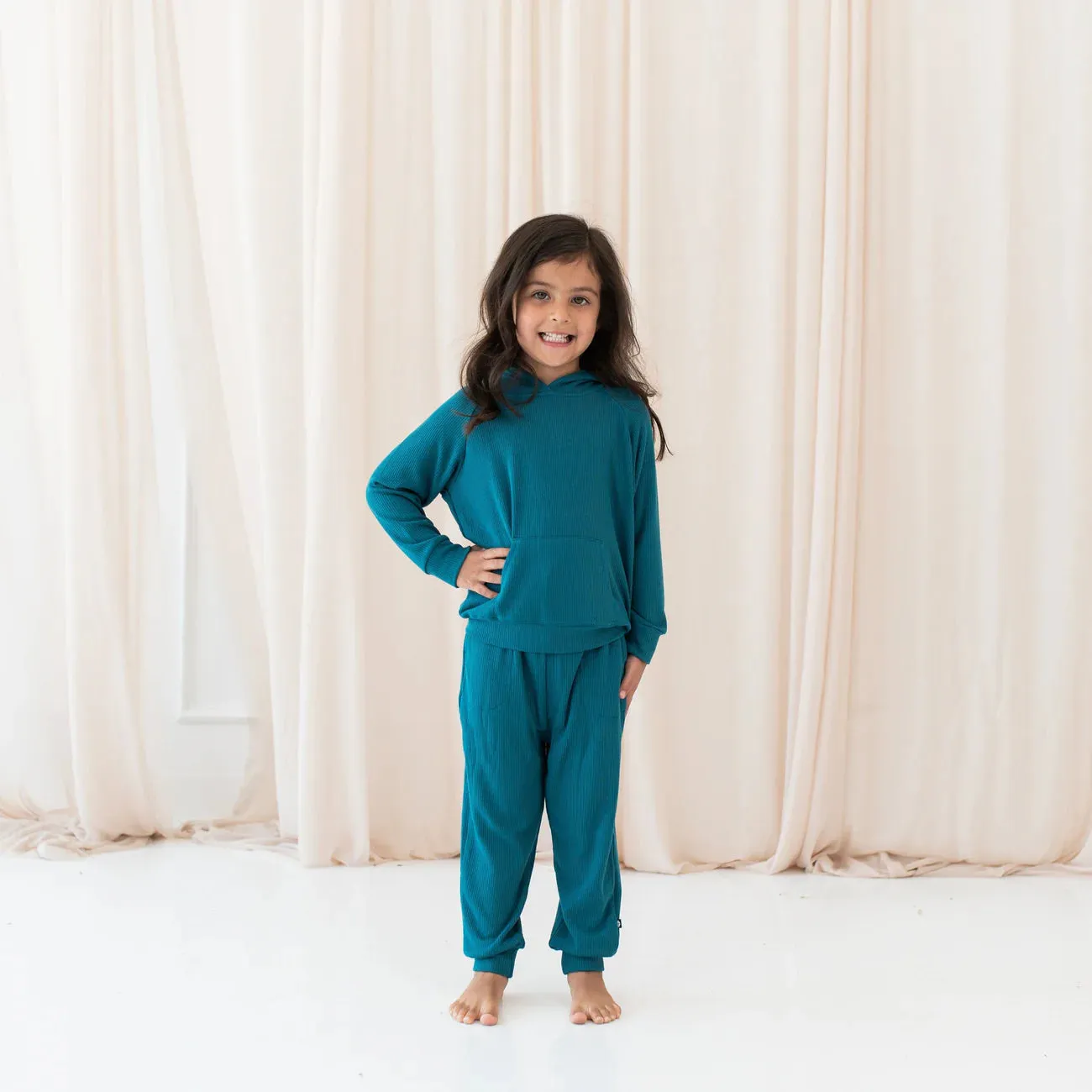 Kyte Baby - Ribbed Jogger Pants - Loch